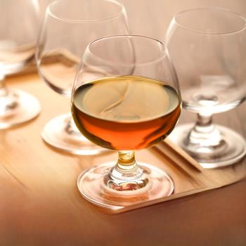 石島歐式水晶玻璃酒杯家用矮腳威士忌紅酒洋酒杯白蘭地杯套裝酒具