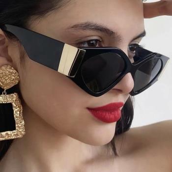 2023歐美速賣通ins新款墨鏡時尚新款太陽鏡女sunglasses
