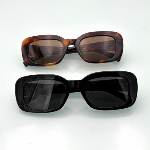 太陽眼鏡女士墨鏡2024年新款方型大臉顯臉小板材復古百搭網紅款25