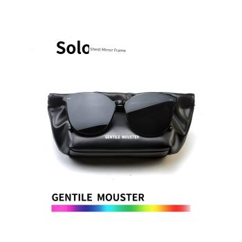 GM墨鏡Solo簡約板材V牌太陽鏡男女通用遮陽防曬防紫外線太陽眼鏡