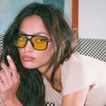 Vintage Yellow Lens Square Sunglasses Women Luxury T Brand O