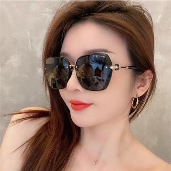香港I.TGREG新款偏光太陽鏡女士大臉海邊時尚墨鏡防紫外線眼鏡夏