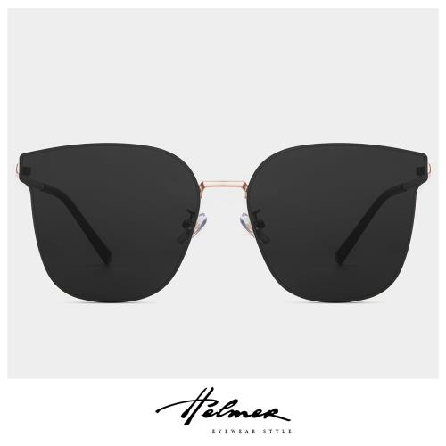 2025新款潮人出街貓眼個性平面太陽鏡防紫外線時尚顯瘦墨鏡女7118