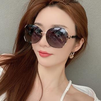 香港I.TGREG新款時尚華麗舒適大臉偏光太陽鏡女開車防紫外線眼鏡