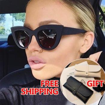 women Cat Eye Sunglasses fashion Sun glass復古墨鏡貓眼太陽鏡