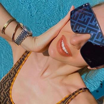 8135新款歐美外貿水印時尚太陽眼鏡男墨鏡fashion sunglasses跨境