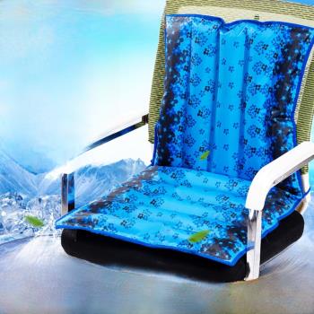 冰墊坐墊辦公椅涼墊連體組合水坐墊降溫冰墊枕頭夏天汽車冰墊靠背
