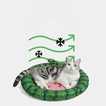 西瓜寵物冰墊降溫冰窩狗狗涼墊貓咪涼席睡眠墊子夏季貓咪夏天用品