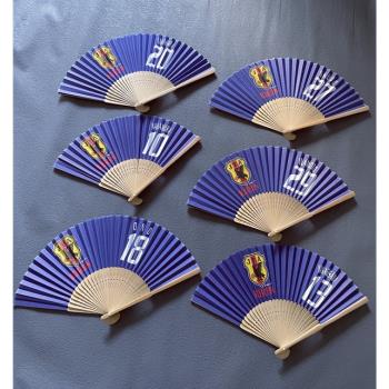 日本隊 2006世界杯 球迷用品 木制扇子