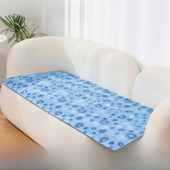 涼席水冷夏天用的沙發墊上的冰感坐墊制冷水墊子夏季降溫免注水