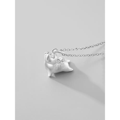 Artora原創個性丑萌瑜伽狗2024新款足銀吊墜閨蜜健身送女友閨蜜