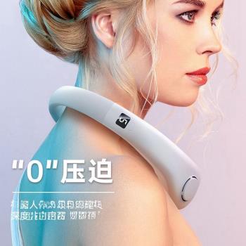 無葉掛脖風扇2023年新款硅膠充電小風扇便攜式隨身攜帶掛脖子空調