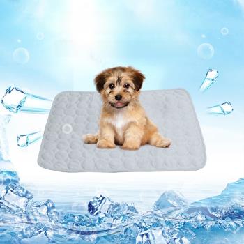 1PCS Gray Dog Mat Cooling Summer Pad Mat For Cat Blanket Sof