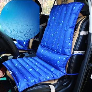 墊坐墊汽車水冰降溫一體組合冰涼椅夏季座墊辦公靠背涼水袋消暑用