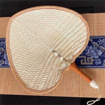 蒲扇老式圓形手工編織的扇子老人用輕便家用大號夏季嬰兒專用便攜