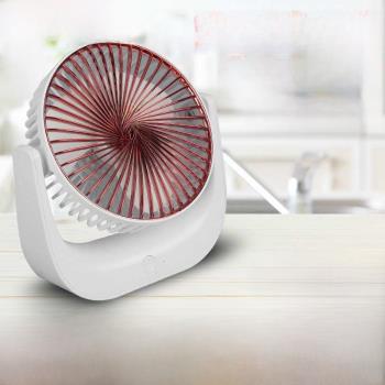 usb小風扇可充電迷你隨身靜音學生宿舍辦公室桌面臺式寢室床上用