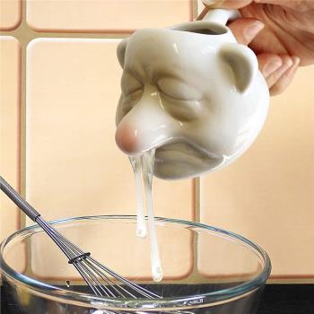 蛋清分離器黃搞怪嬰兒輔食液過濾量杯網篩品級廚房神蛋清分離器