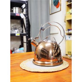 美國茶具咖啡壺燒水響壺新鈦銅技術鎖式結構手柄感觀顏值ＮＯ*一