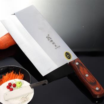 高密鈺利菜刀家用廚師專用不銹鋼切片刀斬骨切肉砍骨菜刀具鉻鋼