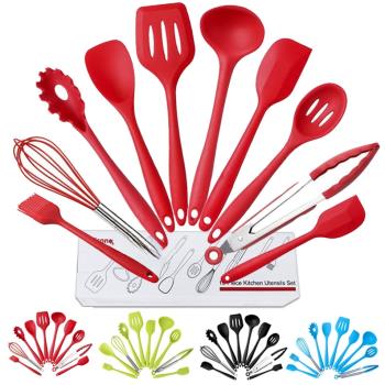 10 piece set of silicone kitchenware10件套裝廚房工具烘焙用具