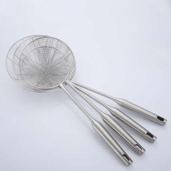 Household Hot Pot Spoon Line Leakage Fried Noodles Stainless