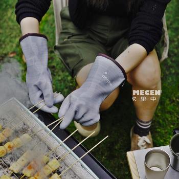 wahoo蘭浪烤箱烘焙分指手套液態硅膠食品接觸隔熱耐高溫防燙露營
