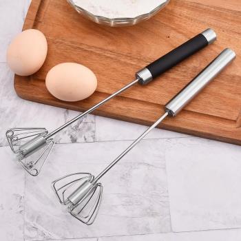 。Retail stainless steel 0 semi-automatic rotary manual egg