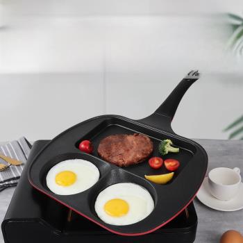 韓國Kitchen-art多功能平底早餐鍋家用麥飯石不粘鍋煎蛋電氣兩用