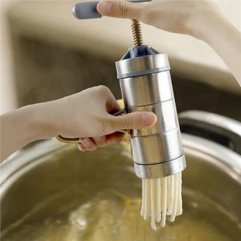 Stainless Steel Manual Noodle Maker Dough Press Machine With