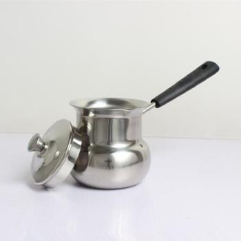 新款熱奶鍋不銹鋼熱奶器熱咖啡壺 牛奶鍋煮面鍋小奶鍋湯鍋煮粥鍋