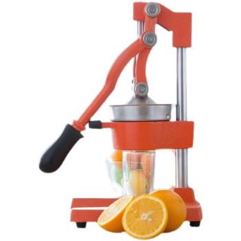 手動壓榨汁機平頭多功能加厚手動榨汁機甘蔗石榴橙汁擠壓器家用水