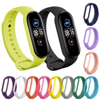 Strap For Xiaomi Smart Band 7 Silicone Wrist band Bracelet R