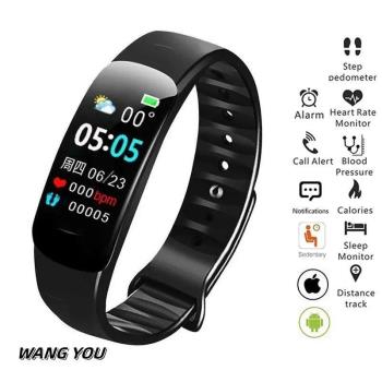 C1 P Smart Watch Men Women Bluetooth Step Counting Sports Br