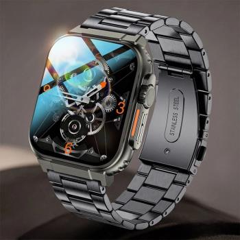 LIGE New 600mAh Smart Watch Ultra Watch Men Bluetooth Call T