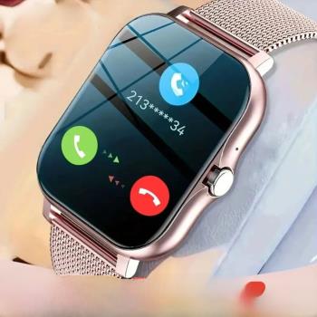 2023 Smart Watch Android Phone 1.44 Inch Color Screen Blue