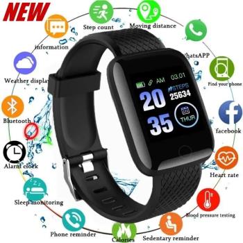 116 Plus Smart Watch For Men Women Bluetooth Sports Watch He