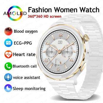 2024 New Smart Watch Women Custom Dial Health Monitoring Lad