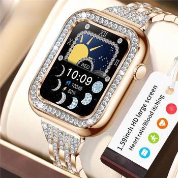 LIGE Women Smartwatch Bluetooth Call Waterproof Smart Watch