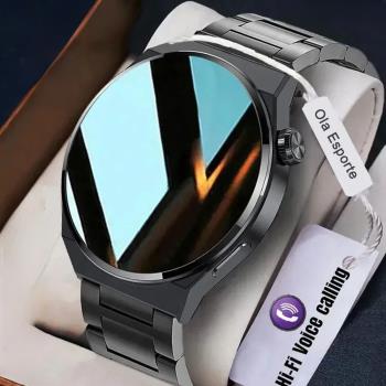 2024 New GPS Smart Watch Men GT4 Pro 360*360 HD Screen Heart