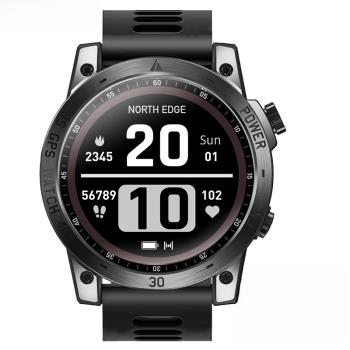 戶外運動智能手表海拔高度氣壓指南針多功能健康GPS定位男士腕表