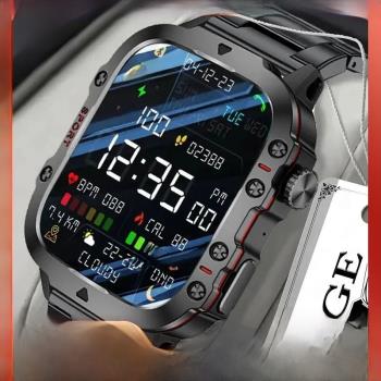 LIGE New Smart Watch 1.96 Inch Screen 420 MAh Bluetooth Call