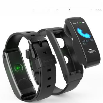 極控者F2智能通話運動心率手環NFC手表藍牙耳機語音喚醒健康監測