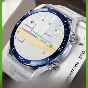2024 LIGE NFC ECG PPG Bluetooth Call Smartwatch GPS Tracker