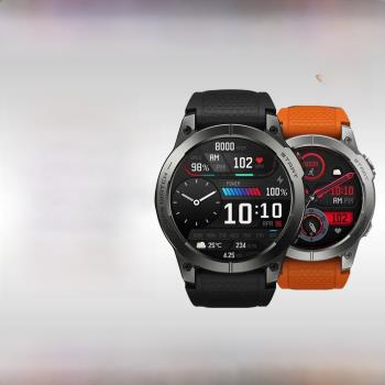 Zeblaze Stratos 3 Premium GPS Smart Watch Ultra HD AMOLED Di