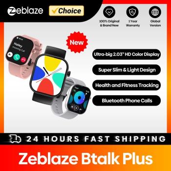 New Zeblaze Btalk Plus Voice Calling Smartwatch 2.03 HD Co