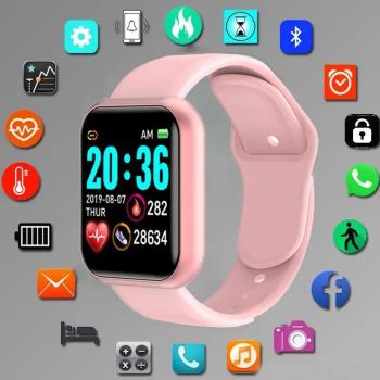 D20 Smart Watch Women Men Waterproof Bluetooth Heart Rate Fi