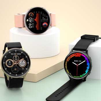 廠家直供新款MX15智能手表體溫心率通話血氧監測AI語音華強北手表