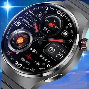 LEMFO Watch 4 Pro Smart Watch Men 1.5 Inch Amoled HD Screen