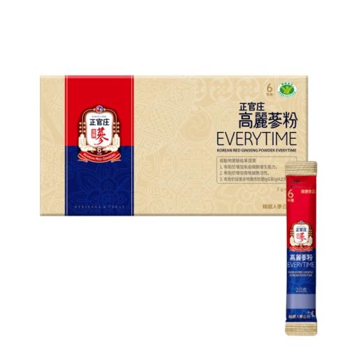 【正官庄】 高麗蔘粉 EVERYTIME 30包/盒 (效期2025.09)