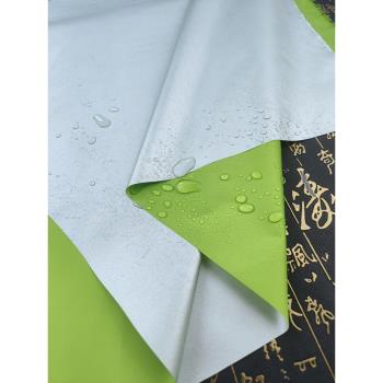 薄款涂銀防水布料遮陽防曬面料戶外雨傘帳篷圍裙涂層防雨綢軟布料